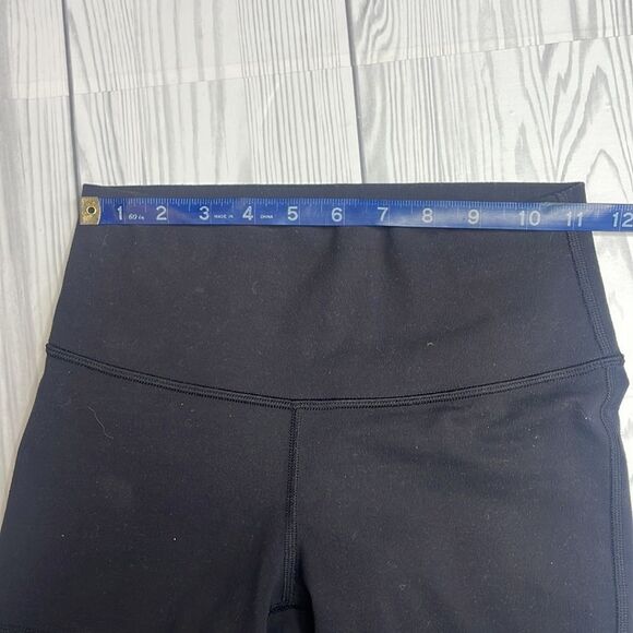 Lululemon High Rise Wunder Under Tech Mesh Black 6 - Picture 7 of 7
